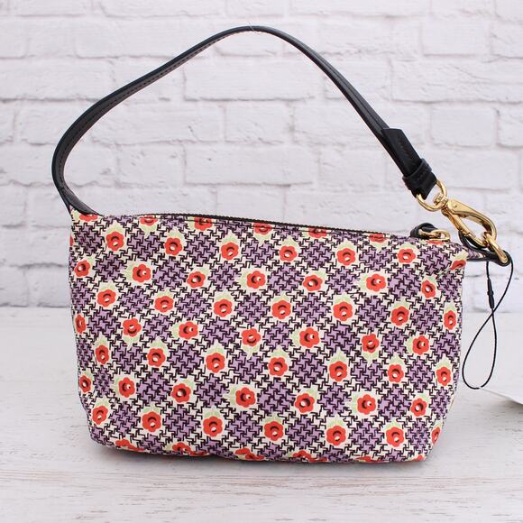 Miu Miu Spirit Tessuto Multicolor Nylon Mini Handbag Satchel Purse Handbag A4984 - Picture 5 of 12